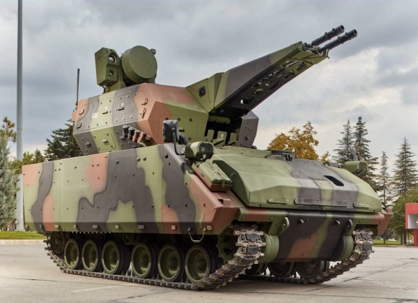 Самохідна зенітно-артилерійська установка комплексу ППО Korkut, Defense Express