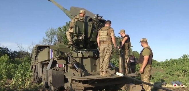 Артилеристи ЗСУ поєднали українську 