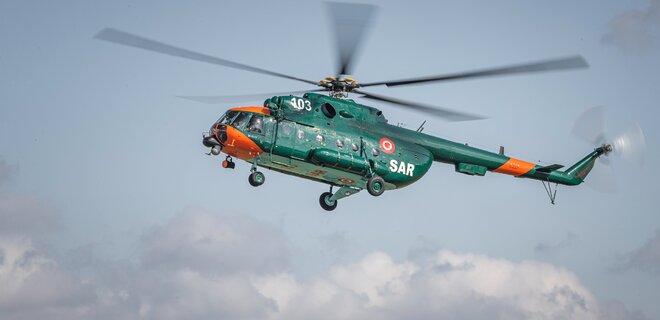 Латвія передала Україні черговий гелікоптер Мі-17 - Фото