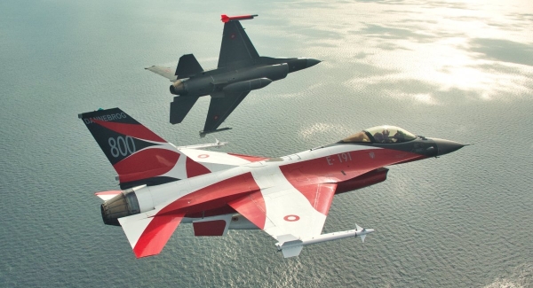 F-16 Данія Україна