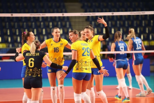 Україна сенсаційно обіграла господарок на волейбольному Євро-23