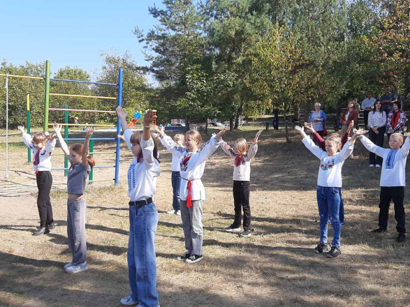 "Час діяти, Україно!": на Черкащині облаштували сучасний спортивний майданчик