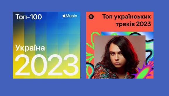 Що слухали в Україні: Apple Music і Spotify підбили підсумки 2023 року