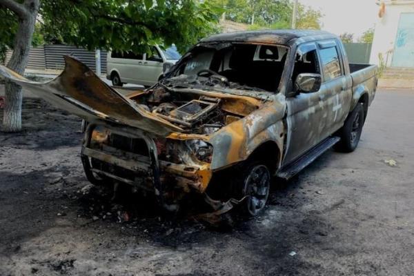 У Раду подано законопроєкт, який посилює відповідальність за підпал військових авто