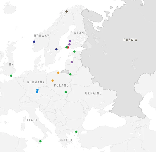 Російські активи по всій Європі. / © The Telegraph