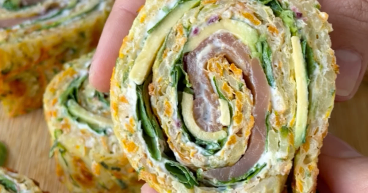 Овочевий рулет по-французьки instagram.com_ginie.healthylife