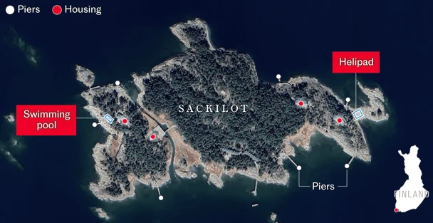 Російський «військовий» острів у Фінляндії. / © The Telegraph