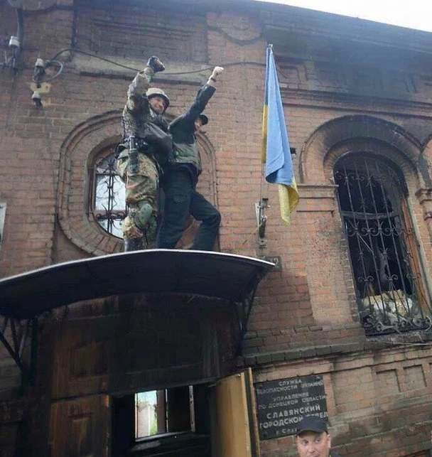 Опубліковане фото Олега Ляшка з Романом Калішом. / © facebook/Олег Ляшко
