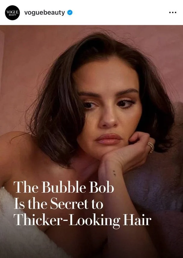 Стрижка bubble bob. / © Instagram