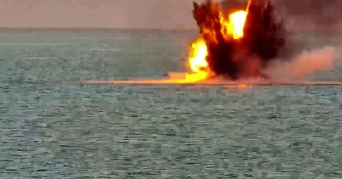 Вибух в морі Вибух в морі