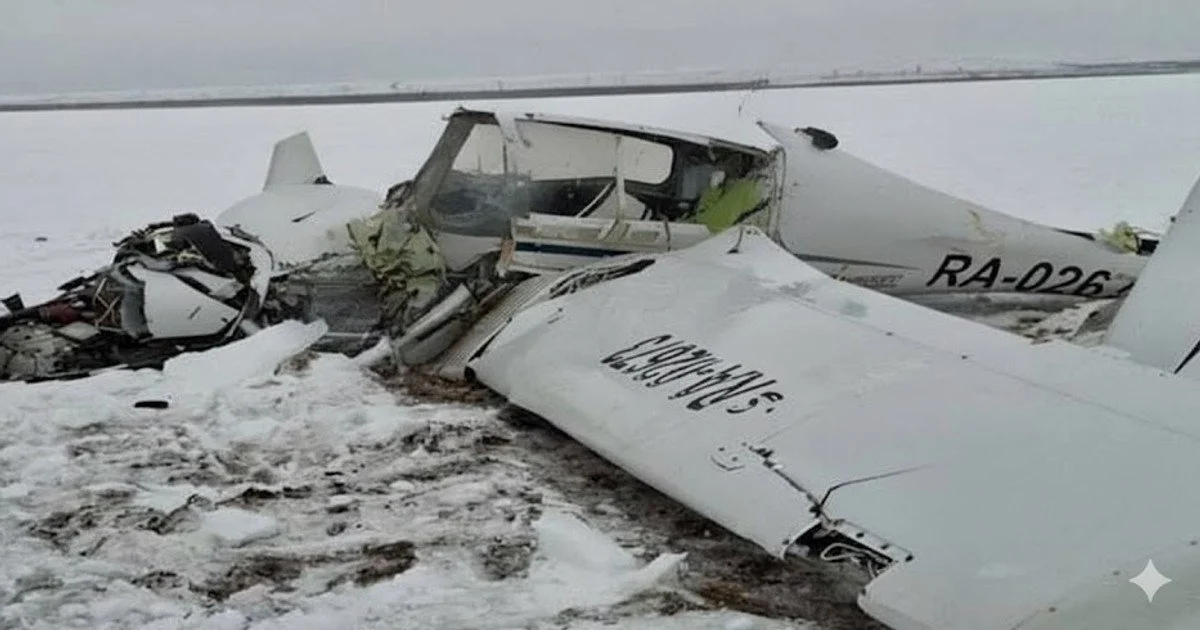 В Росії розбився навчальний літак Diamond DA42 В Росії розбився навчальний літак Diamond DA42
