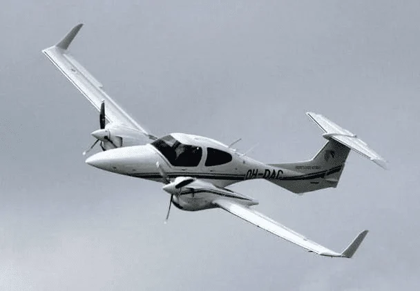 Падіння навчального літака Diamond DA42 в Росії / © соцмережі