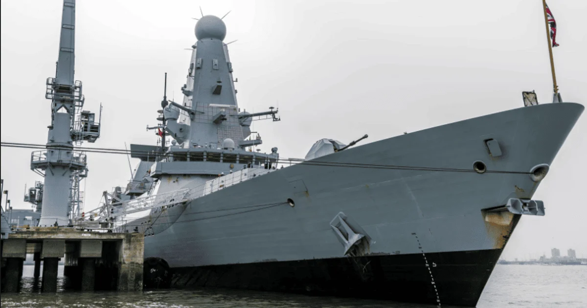 Есмінець HMS Dragon / Фото: Міноборони Великої Британії / Helayna Birkett