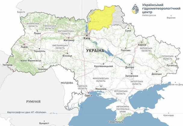 Попередження про затоплення / © Укргідрометцентр