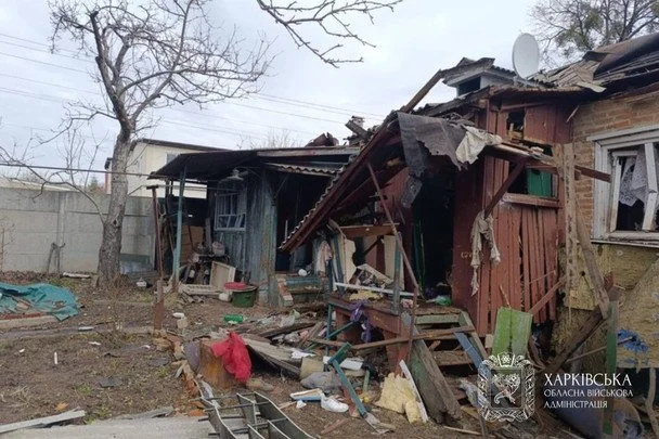 Удари були по Холодногірському та Новобаварському районах. / © Олег Синєгубов