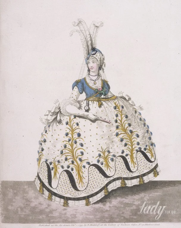 Вечірня сукня пані, 1796 рік / © Getty Images