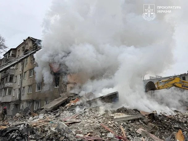 Атака РФ на Харків 7 березня / © Харківська обласна прокуратура