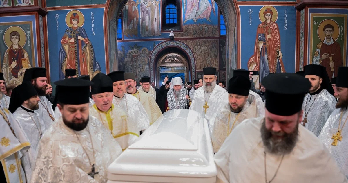 Поховання Патріарха Філарета