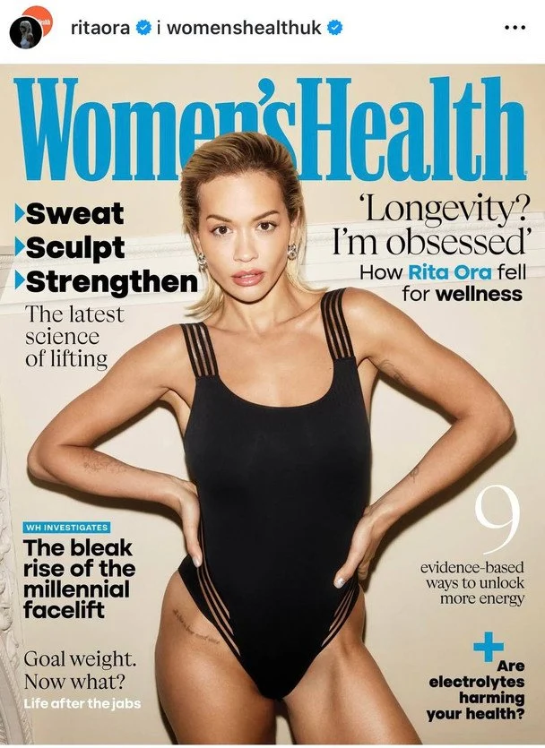 Ріта Ора, фото: instagram.com/womenshealthuk