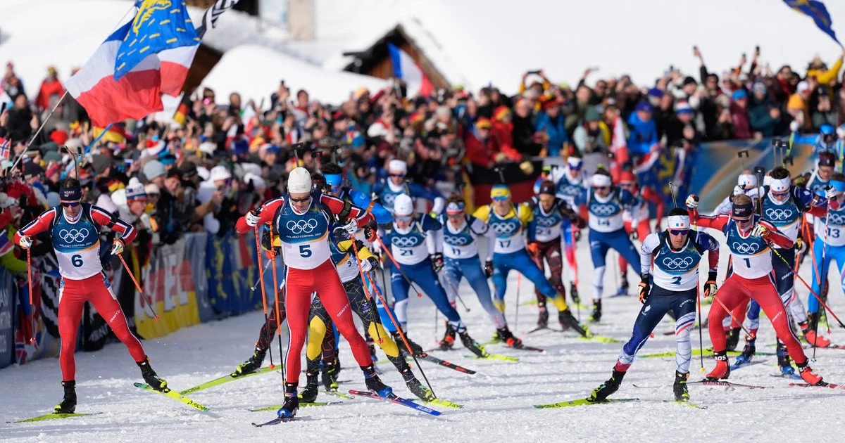Біатлон на Олімпіаді-2026 Біатлон на Олімпіаді-2026