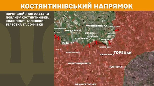Лінія фронту / © Генеральний штаб ЗСУ / Facebook