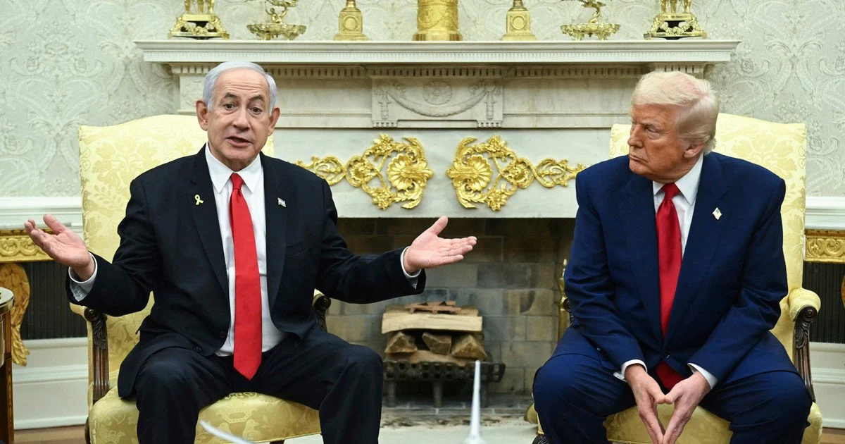 Беньямін Нетанягу та Дональд Трамп