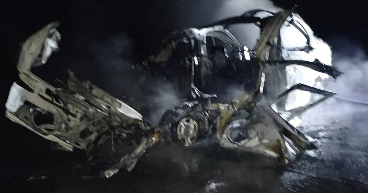 Наслідки удару по автівці на Сумщині