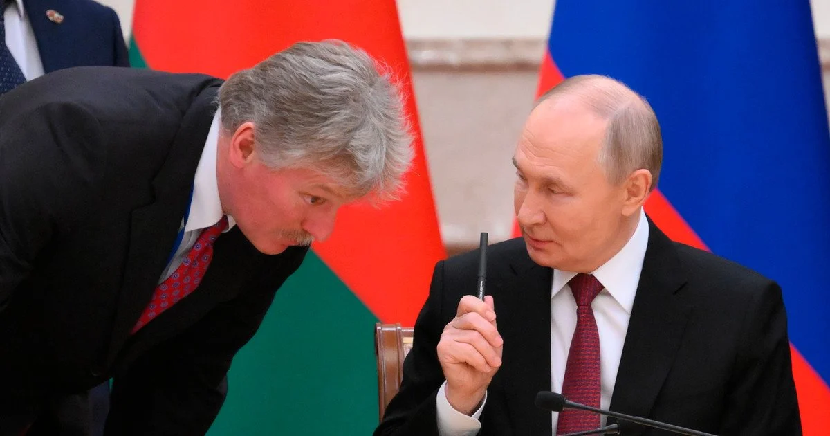 Пєсков та Путін
