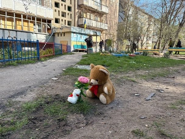 Дитячий майданчик, де сталася трагедія / © "Суспільне Черкаси"