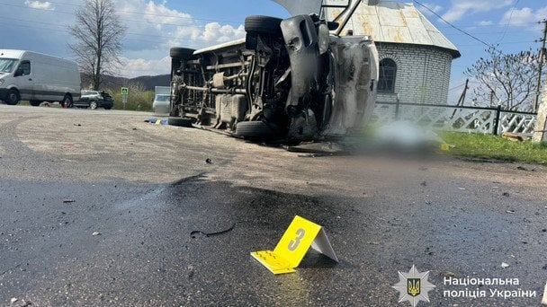 Смертельна ДТП / © Поліція Івано-Франківської області