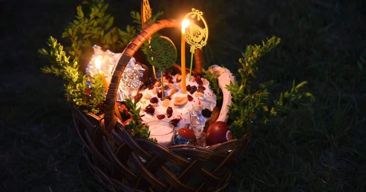 Великодній кошик.
