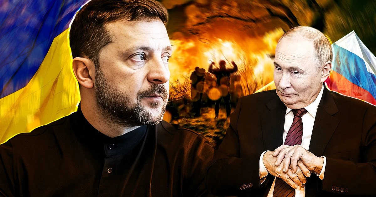 Зеленський і Путін