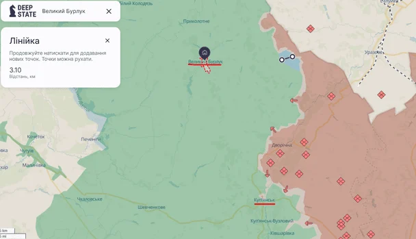 Фото: DeepStateMap / © Deepstatemap