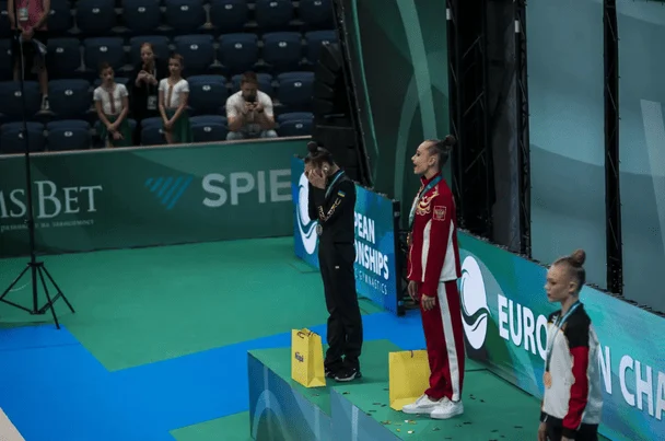Софія Країнська під час церемонії нагородження / © ua.tribuna.com