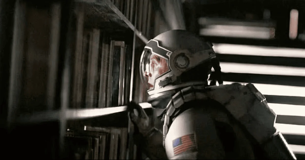 Кадр із фільму Interstellar