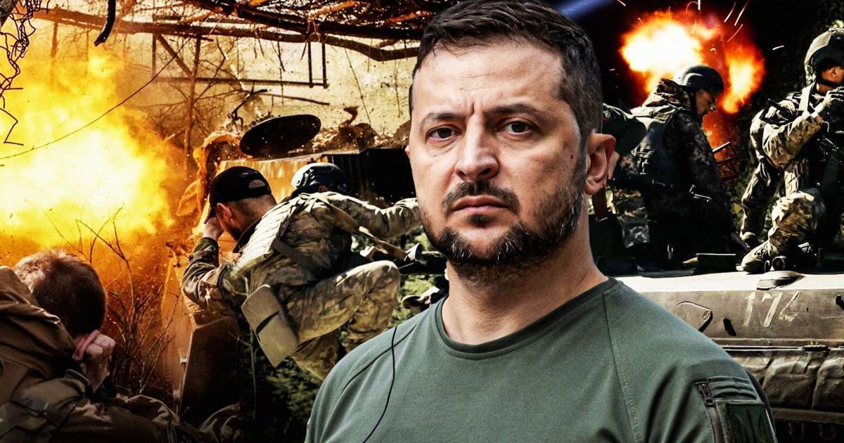 Президент Володимир Зеленський та війна в Україні Президент Володимир Зеленський та війна в Україні