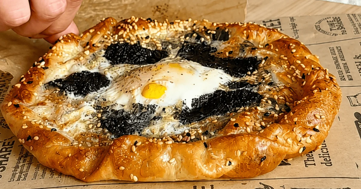 tart with feta, spinach, and truffle cream instagram.com/ameliezen
