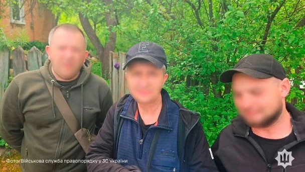 Затримання Віталія Чепурка / © Військова служба правопорядку
