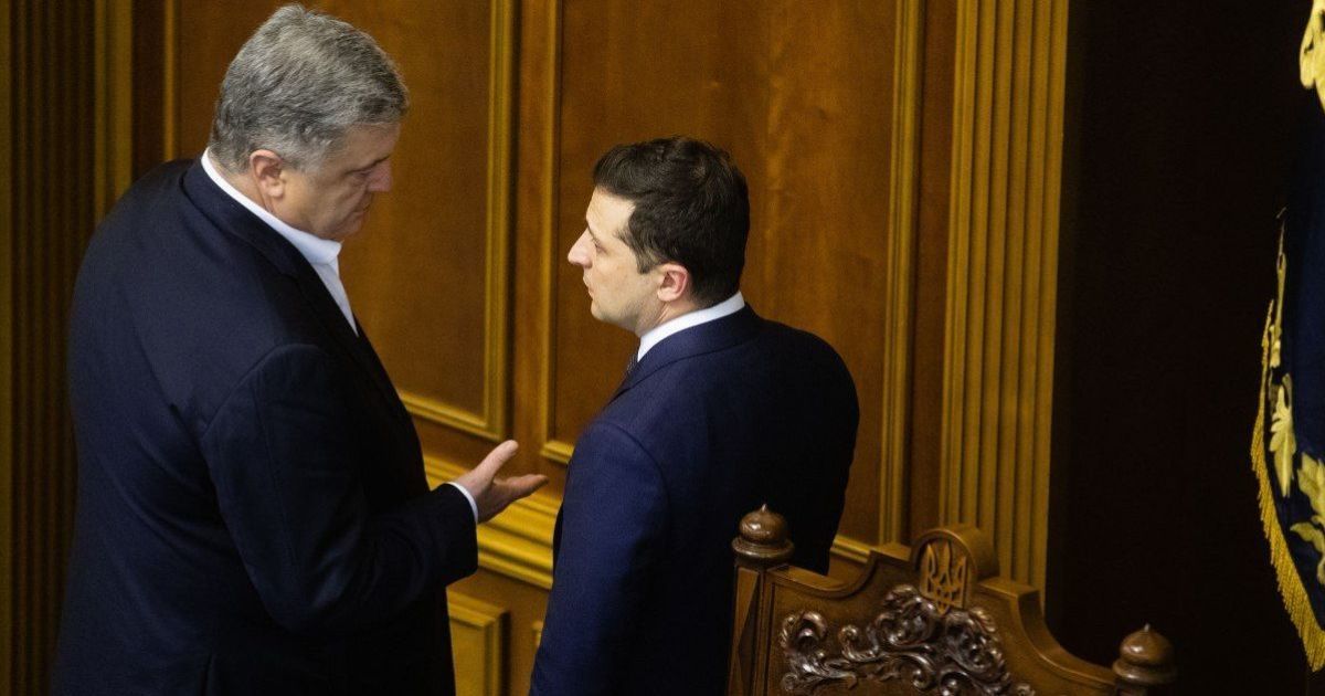 Зеленський і Порошенко Зеленський і Порошенко