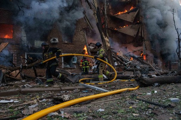Атака на Київ 24 травня / © Associated Press