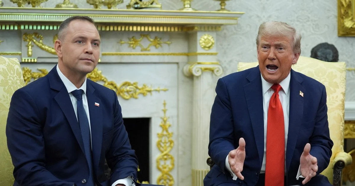 Трамп і Навроцький