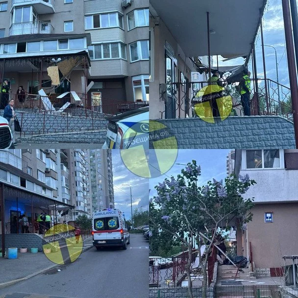 У Києві загинула людина через падіння з висоти / © соцмережі