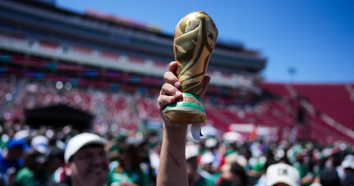 Replica of the FIFA World Cup trophy Replica of the FIFA World Cup trophy