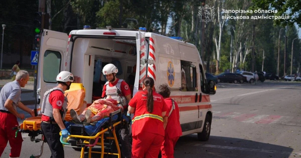Обстріл Запоріжжя