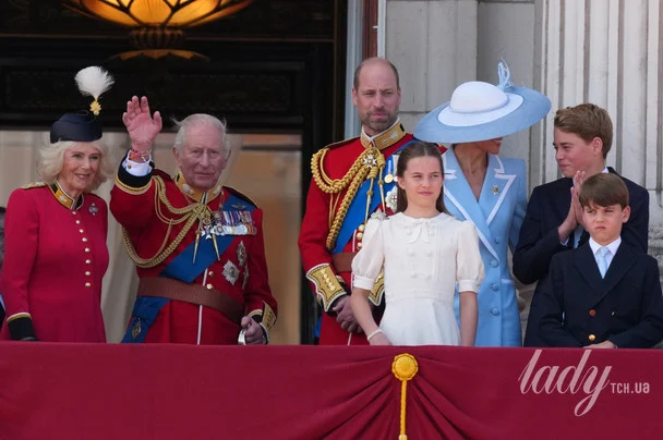 Британська королівська родина на параді Trooping the Colour / © Associated Press