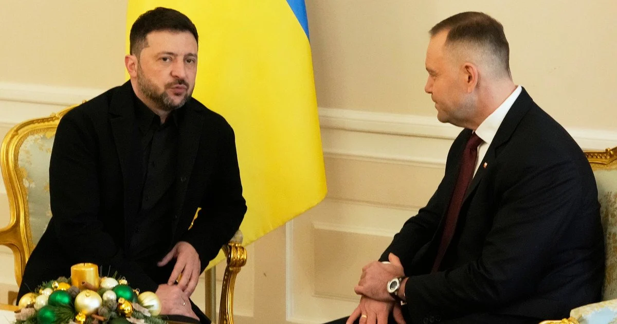 Володими Зеленський і Кароль Навроцький