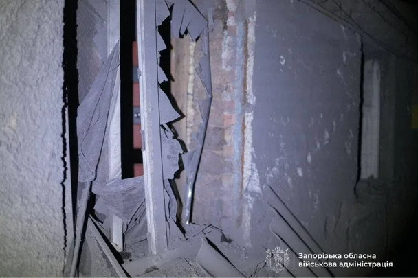 Наслідки обстрілу / © Очільник Запорізької ОВА Іван Федоров