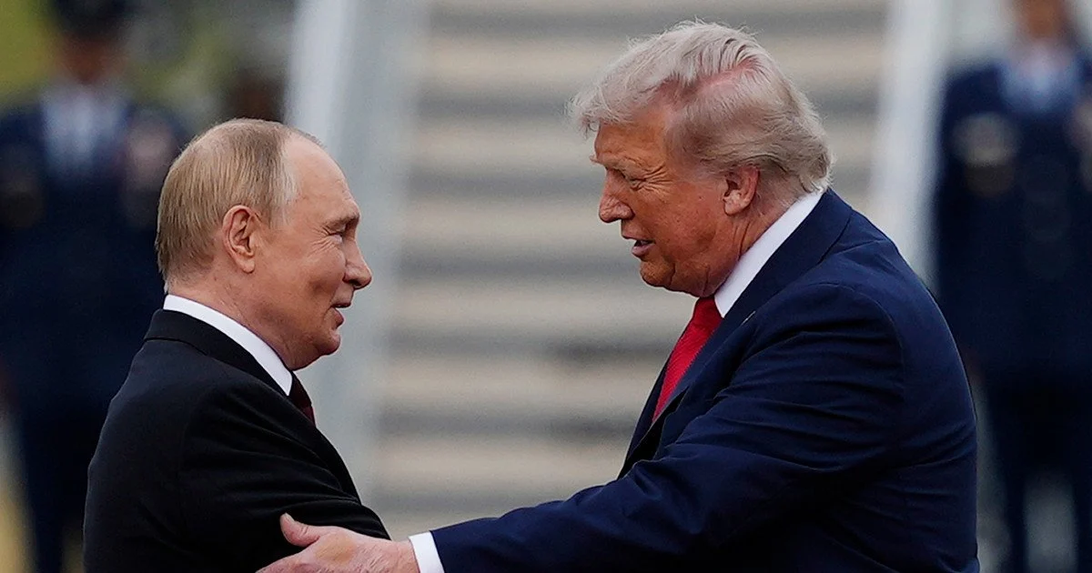 Путін та Дональд Трамп