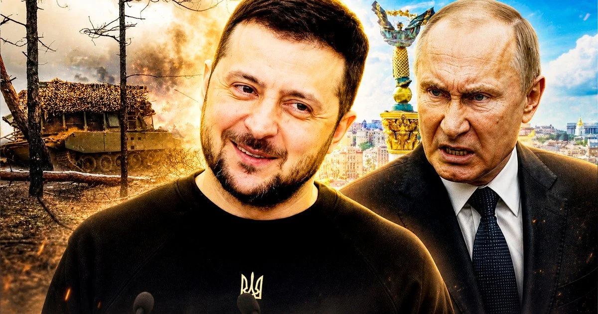 Зеленський і Путін
