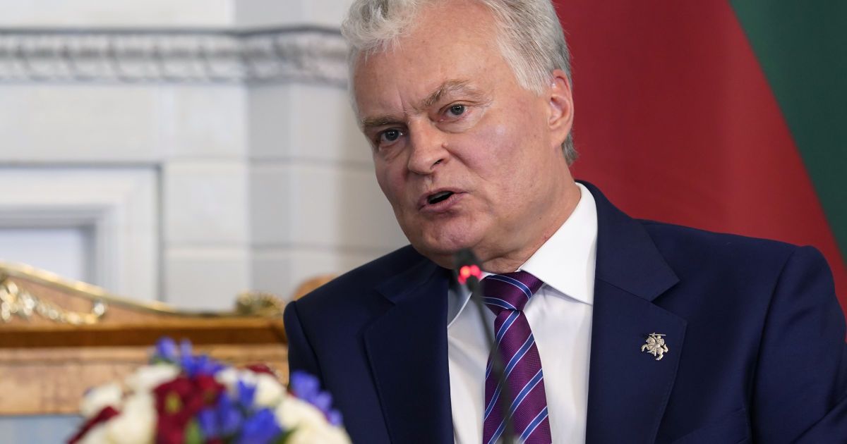 Литва Президенті Гитанас Науседа Литва Президенті Гитанас Науседа